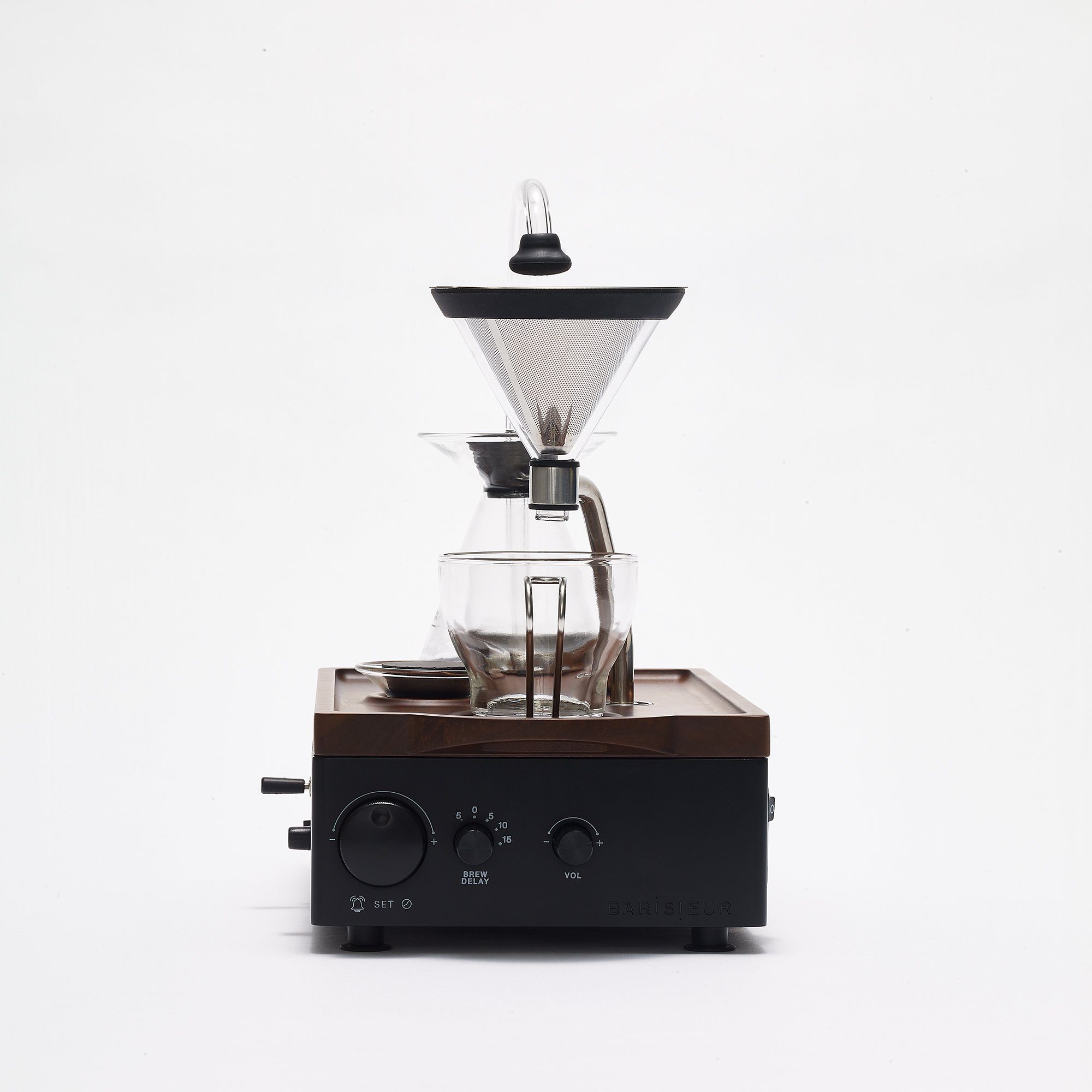 BARISIEUR Kaffeebereiter BARI-BLKWAL-500-220