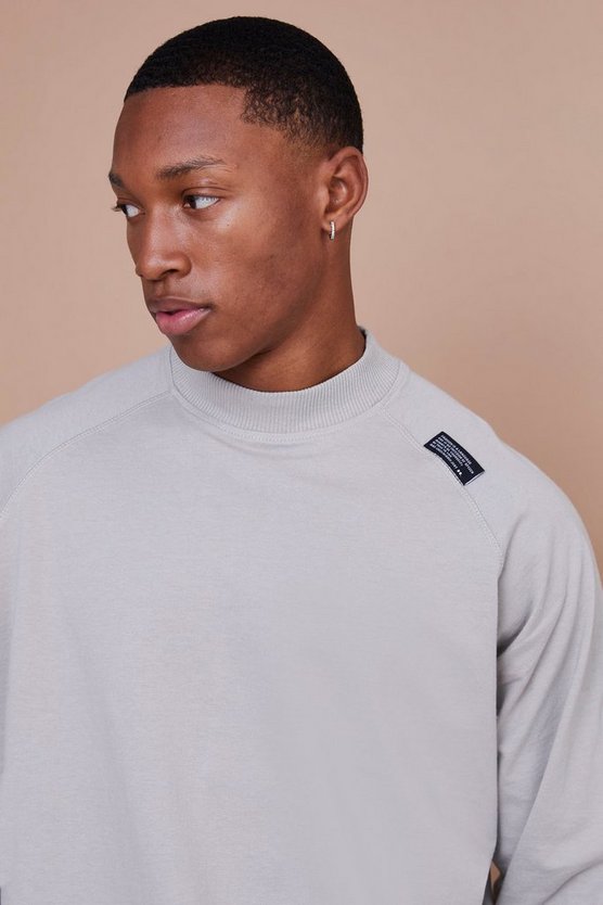 Langärmliges Oversize T-Shirt