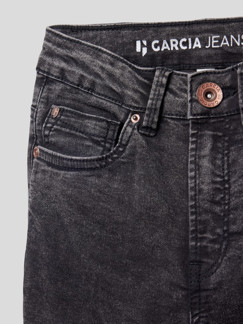 Jeans im 5-Pocket-Design Modell 'RIANNA' in anthrazit