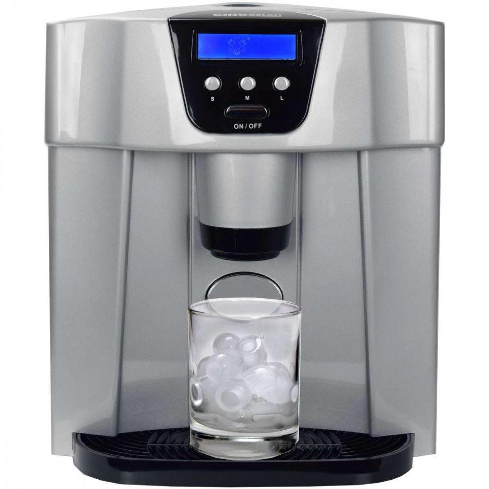 Syntrox Elektrischer Eiswürfelbereiter Digitaler Eiswürfelbereiter Eiswürfelmaschine mit Spender