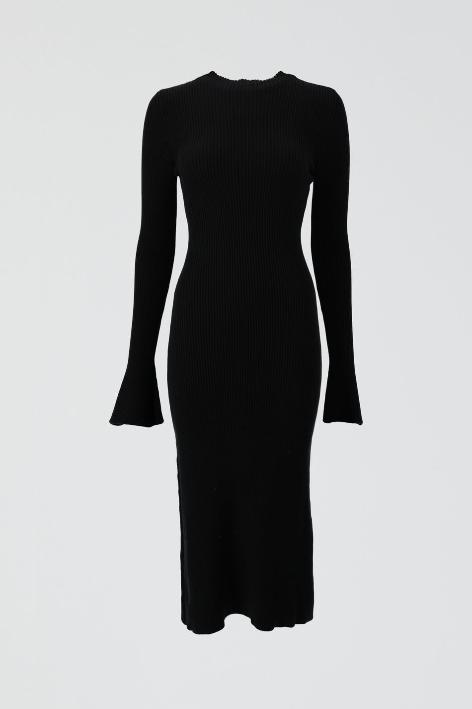Midi knitted dress