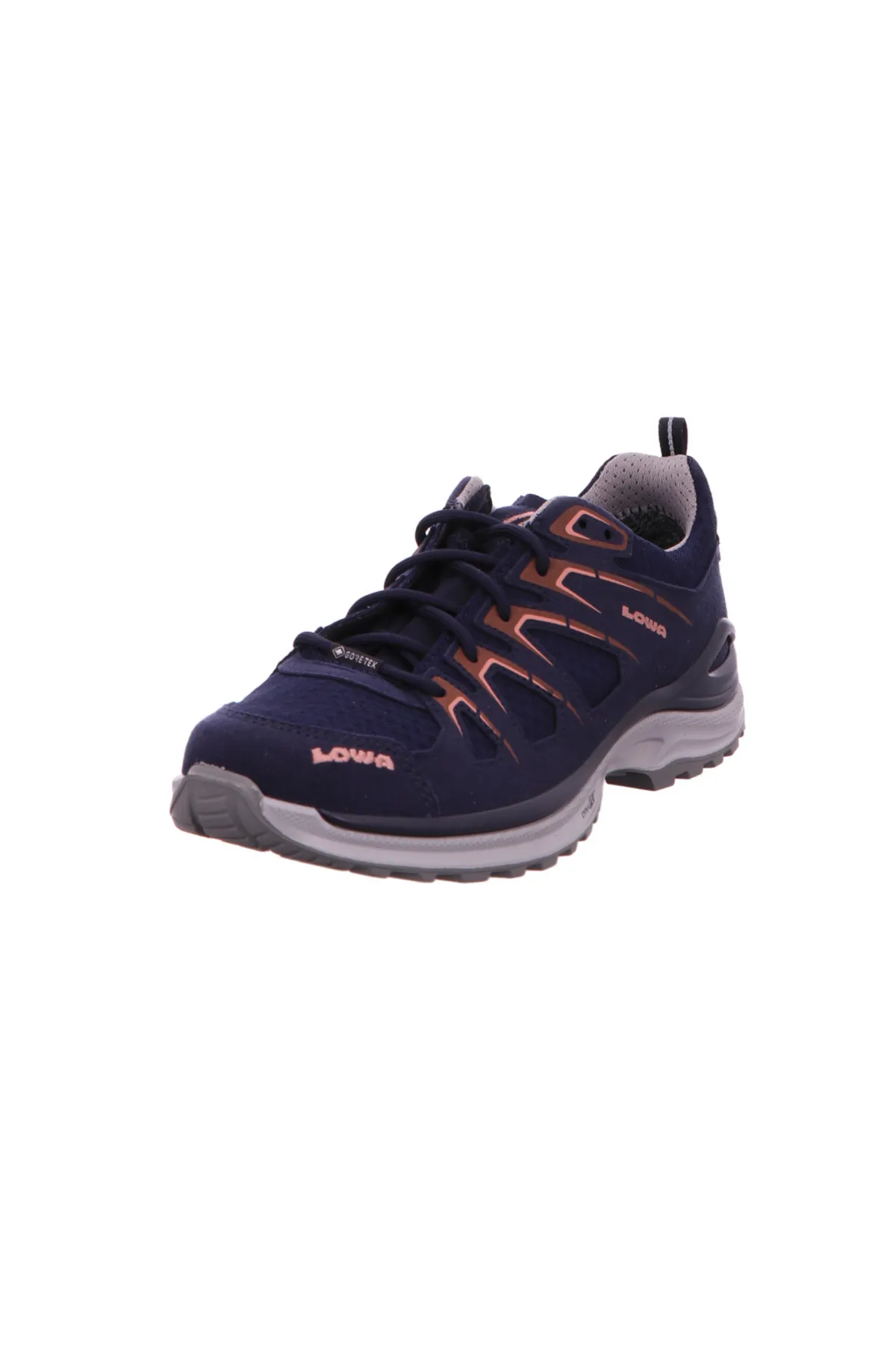 Lowa  Walkingschuh - Blau - Flacher Absatz