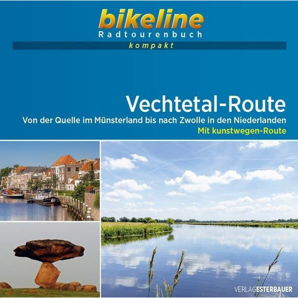 Vechtetal-Route 1 : 50 000 - Radwanderführer