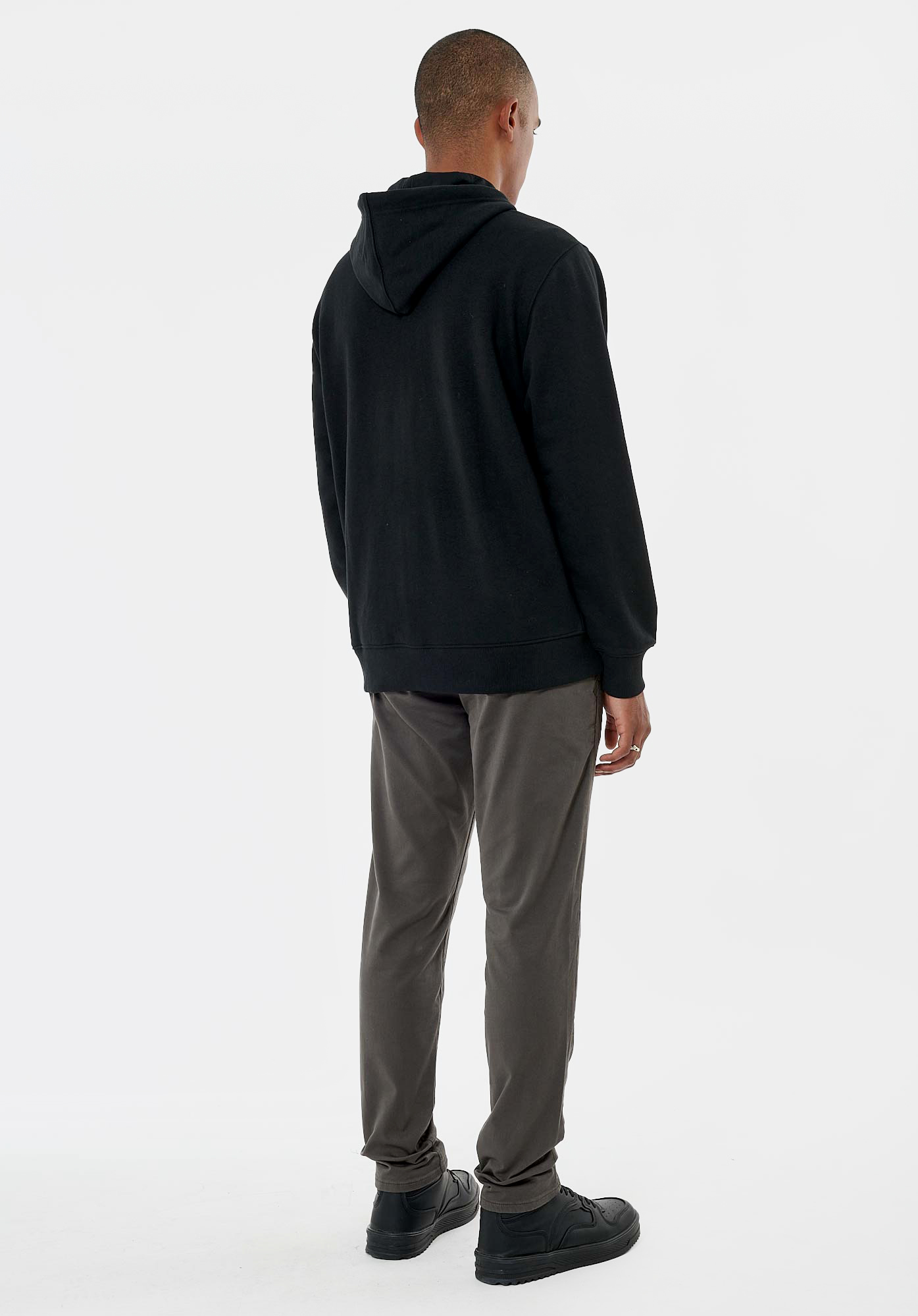 ROLAN  Sweat zippé noir homme