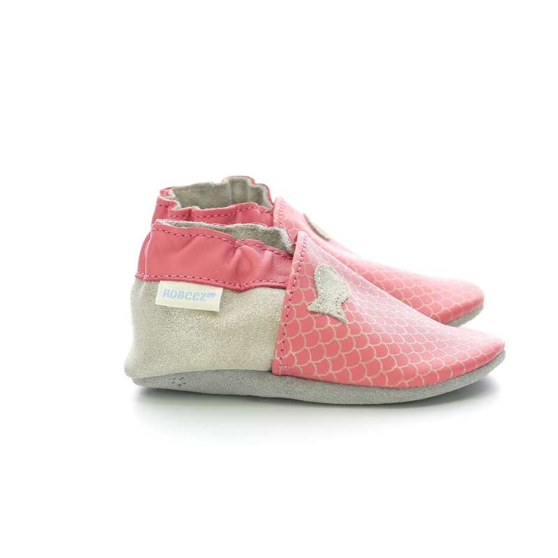 Chaussons cuir Precious Fish