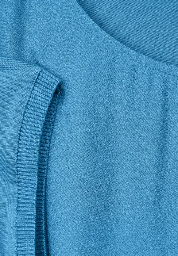 Street One Shirt im Materialmix