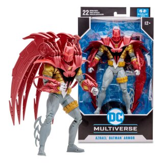 DC Multiverse Actionfigur Azrael Batman Armor (Knightsend) 18 cm