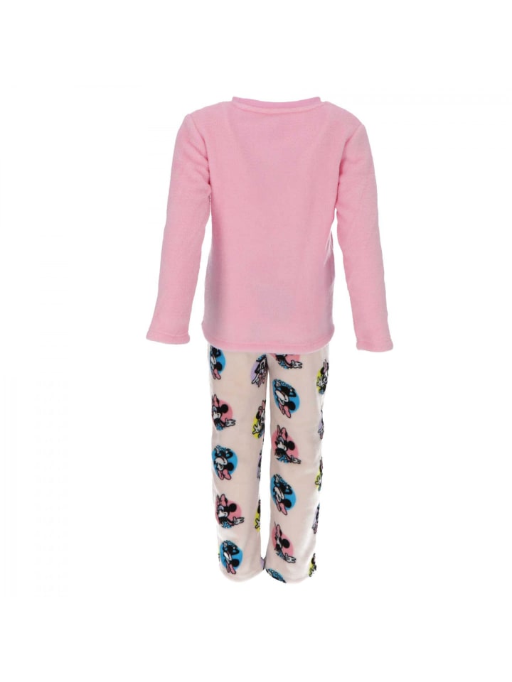 Disney Minnie Mouse Minnie Mouse Korallen-Fleece Pyjama Schlafanzug für Kinder in Blau günstig kaufen onesize