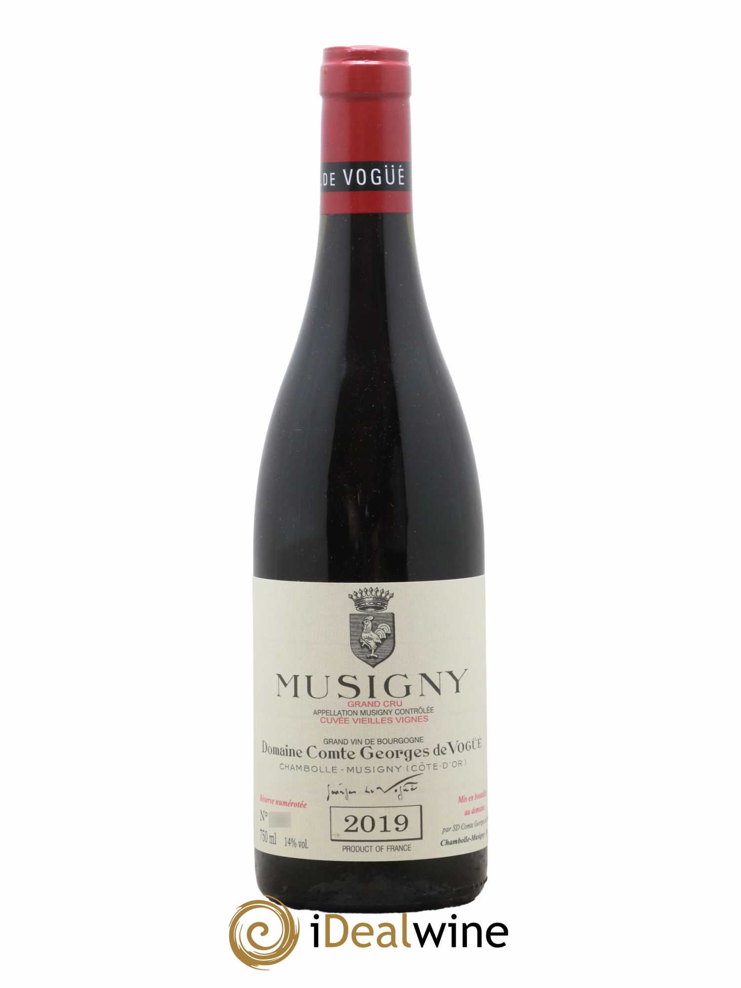 Musigny Grand Cru Cuvée Vieilles Vignes Comte Georges de Vogüé  2019 - Lot de 1 Bouteille