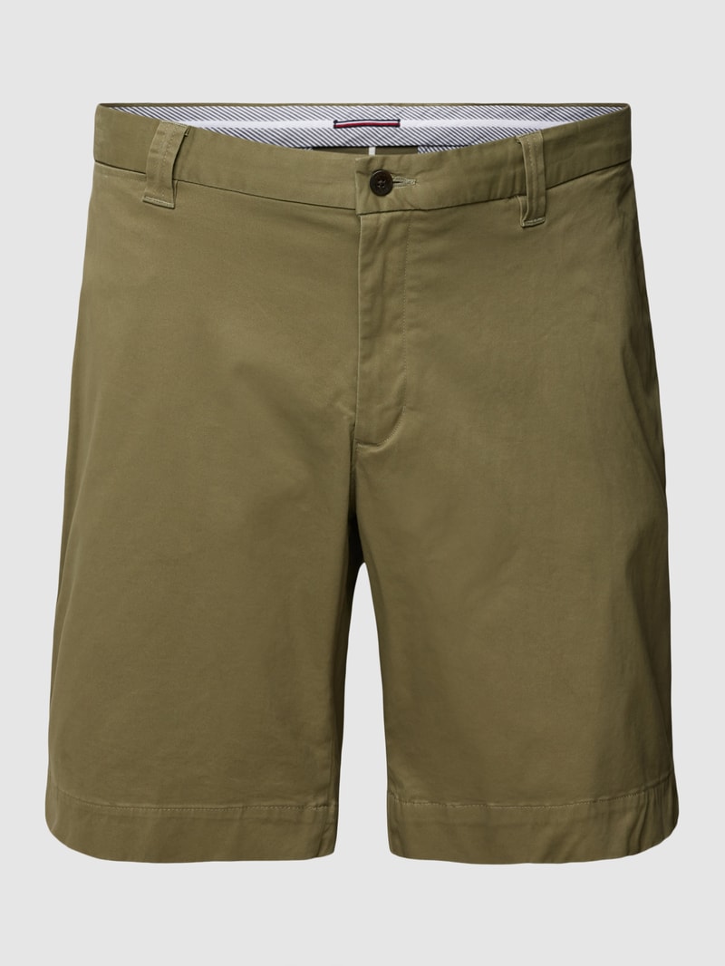 PLUS SIZE Chino-Shorts mit Stretch-Anteil Modell 'MADISON' in khaki