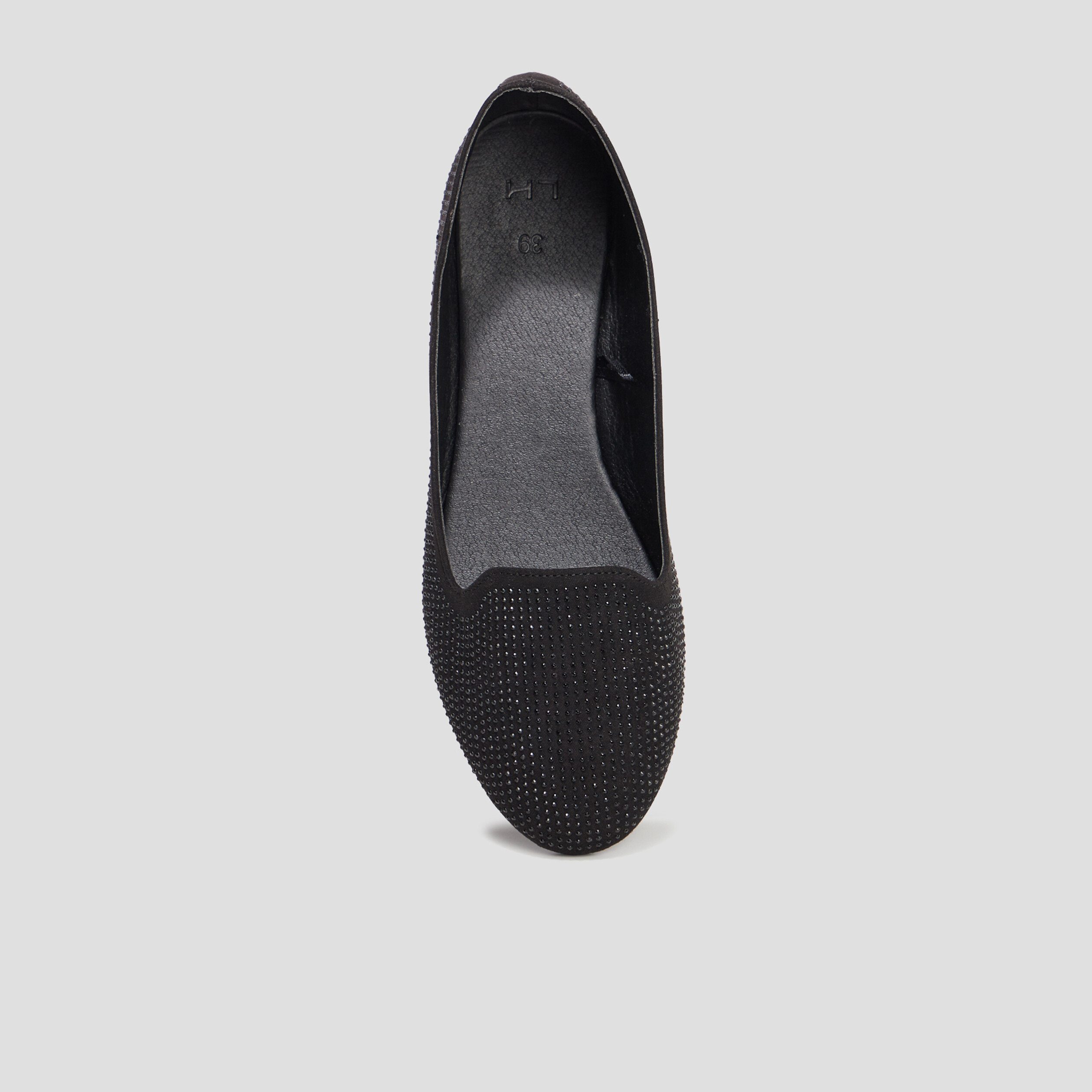 Ballerines à strass noir femme | La Halle