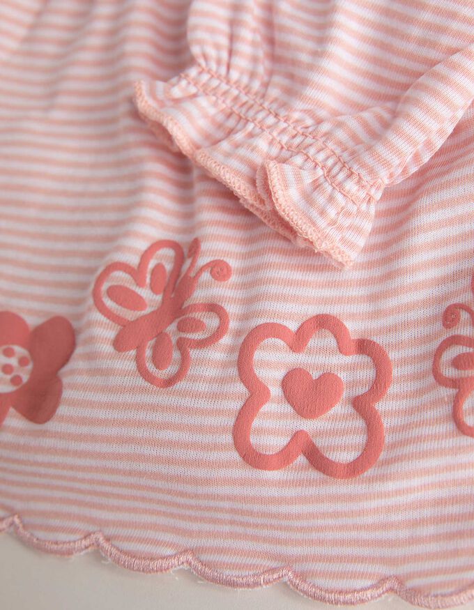 Set aus Kleid und Leggings - Print
