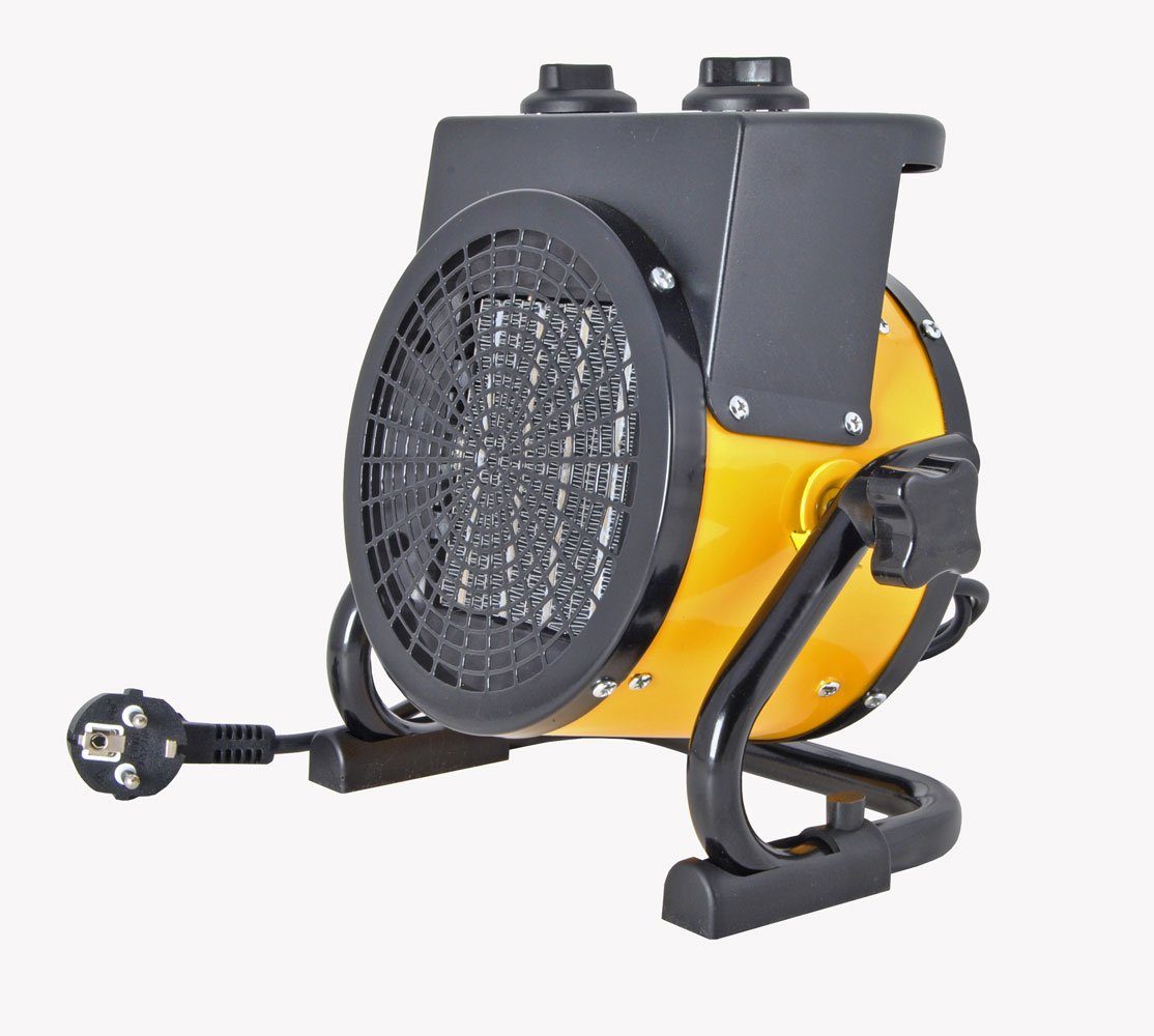 Kynast Heizlüfter Keramik Heizlufter Heizstrahler Schnellheizer Elektro Heizung, 2000 W