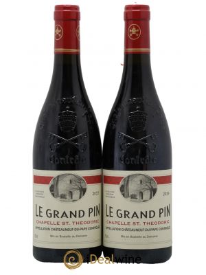 Châteauneuf-du-Pape Le Grand Pin Chapelle St Théodoric 2019 - Lot de 2 Bouteilles