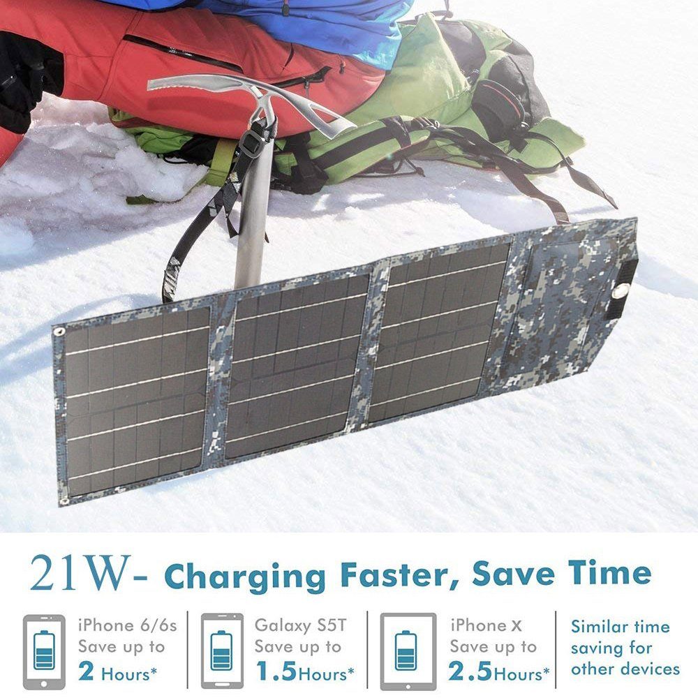 Song Solar Solaranlage Solarpanel 20W, 21,00 W, Monokristallines Silizium, Monokristalline Solaranlagen 21W,Camping-Werkzeuge, tragbar