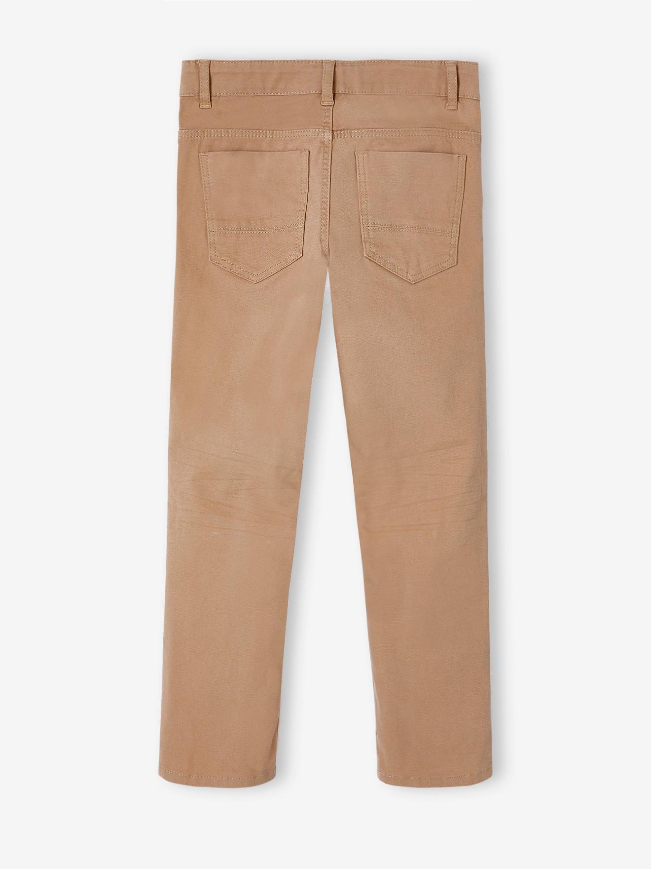 Vertbaudet Die UNVERWÜSTLICHE, robuste Jungen Hose, gerades Bein - khaki