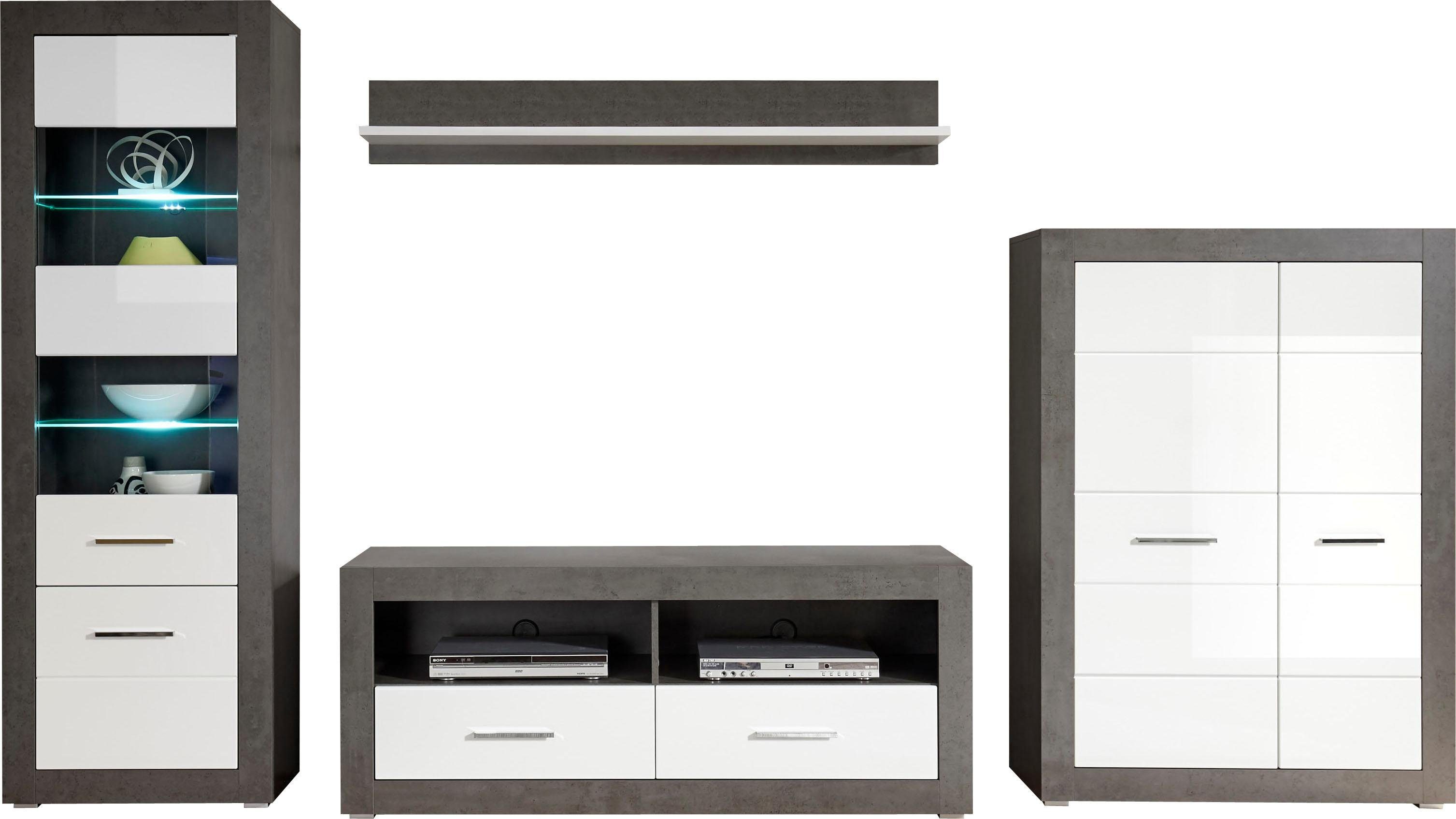 INOSIGN Wohnwand Etero, (Set, 4-St)
