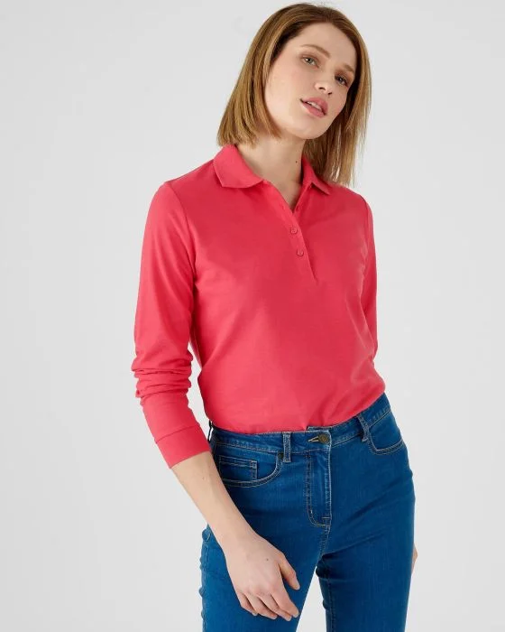 Polo maille piquée