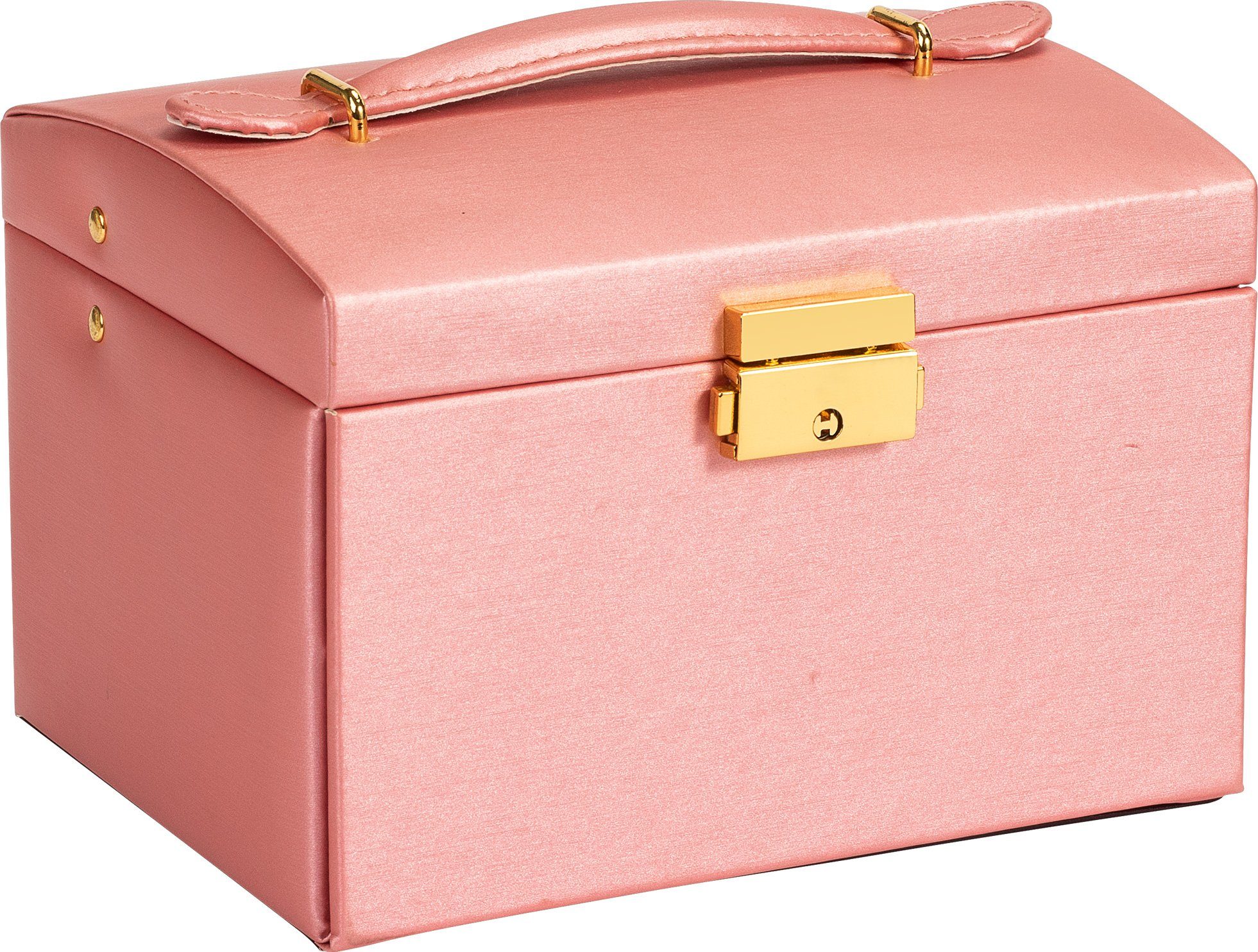 AdelDream Schmuckkasten YY-J021, Schöne Leder Schmuckschatulle Fall Aufbewahrung Organizer