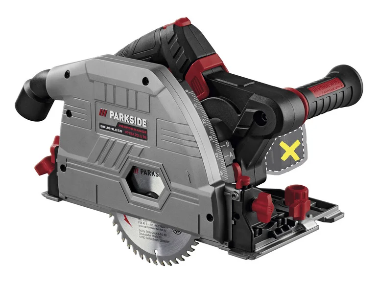 Efeito PARKSIDE PERFORMANCE® sem o uso de PPTSA 20-Li B2, 20 V
