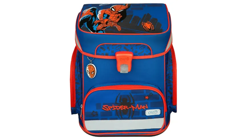 Scooli Schulranzen-Set EasyFit Spiderman 5teilig