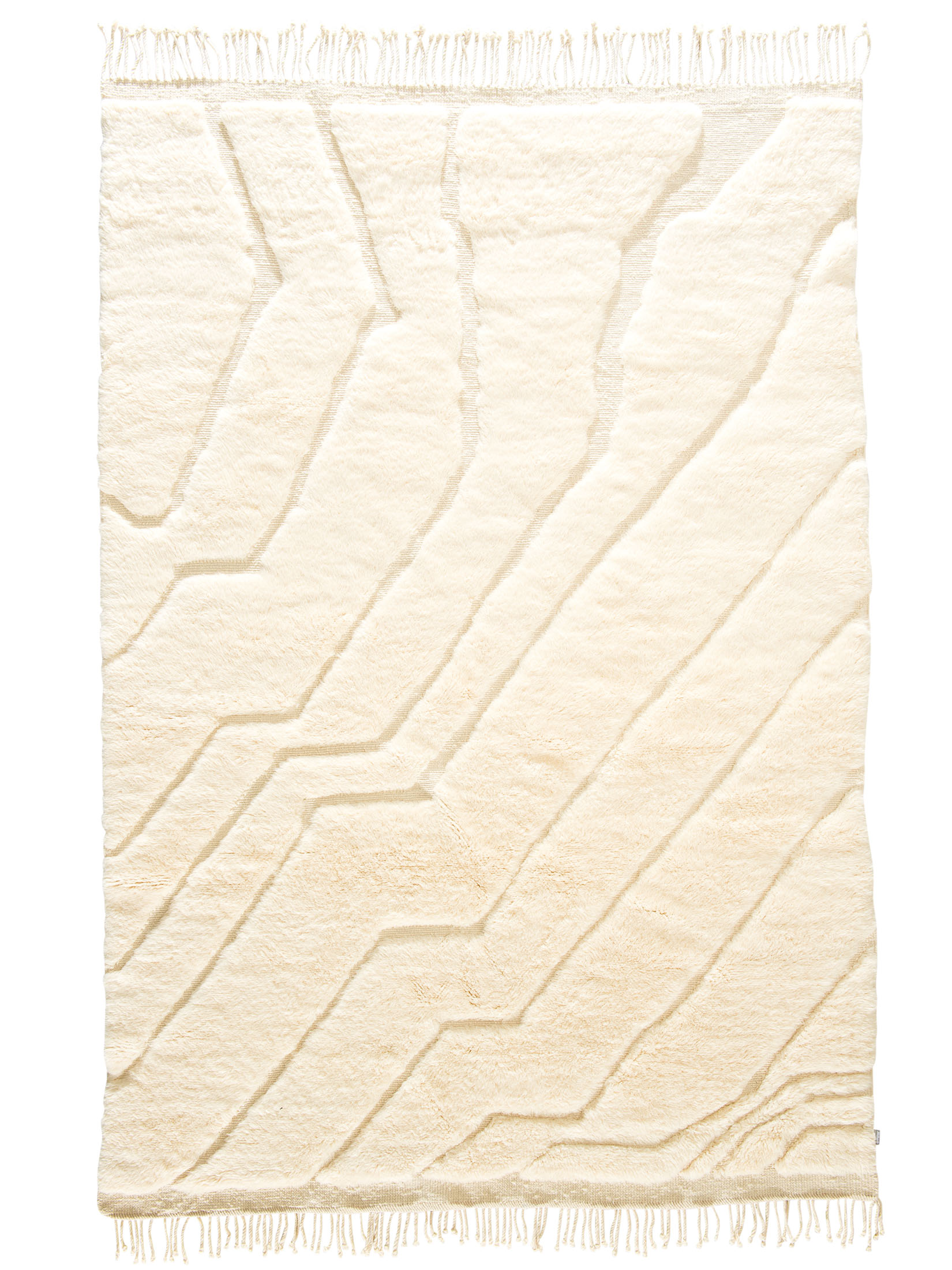 Beni Ourain ca. 212 x 310 cm, Unikat / Einzelstück