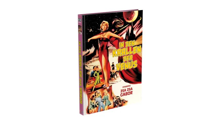 IN DEN KRALLEN DER VENUS - 2-Disc Mediabook Cover C (Blu-ray + DVD) Limited 250 Edition – Uncut