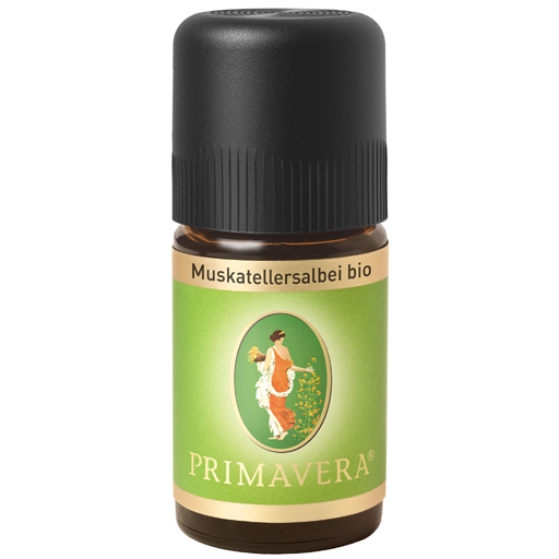 MUSKATELLERSALBEIÖL ätherisch kbA  5 ml  Öl, ätherisches