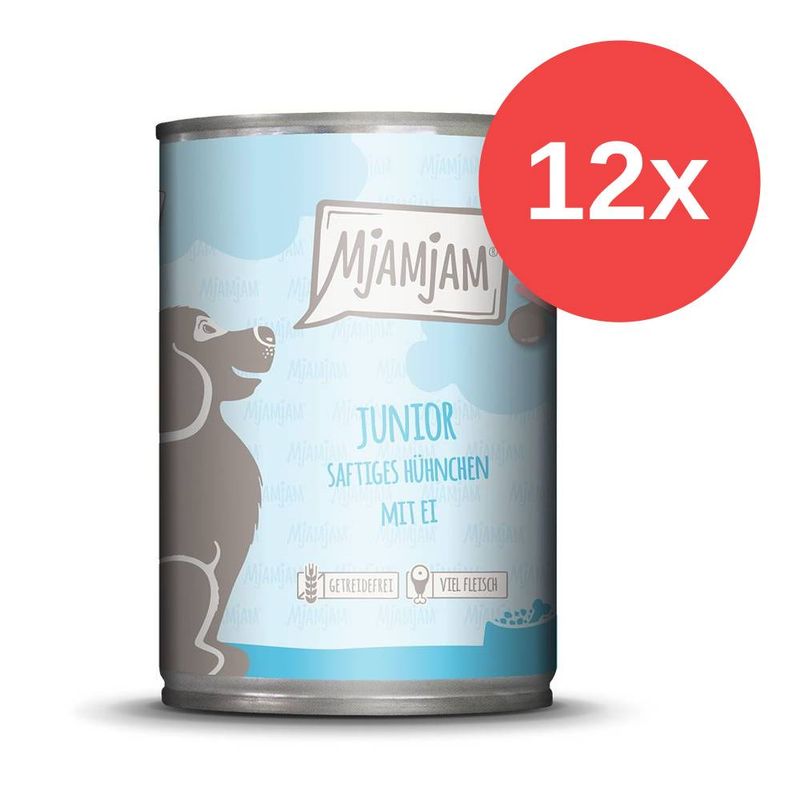 Sparpaket MjAMjAM Junior 12 x 400 g
