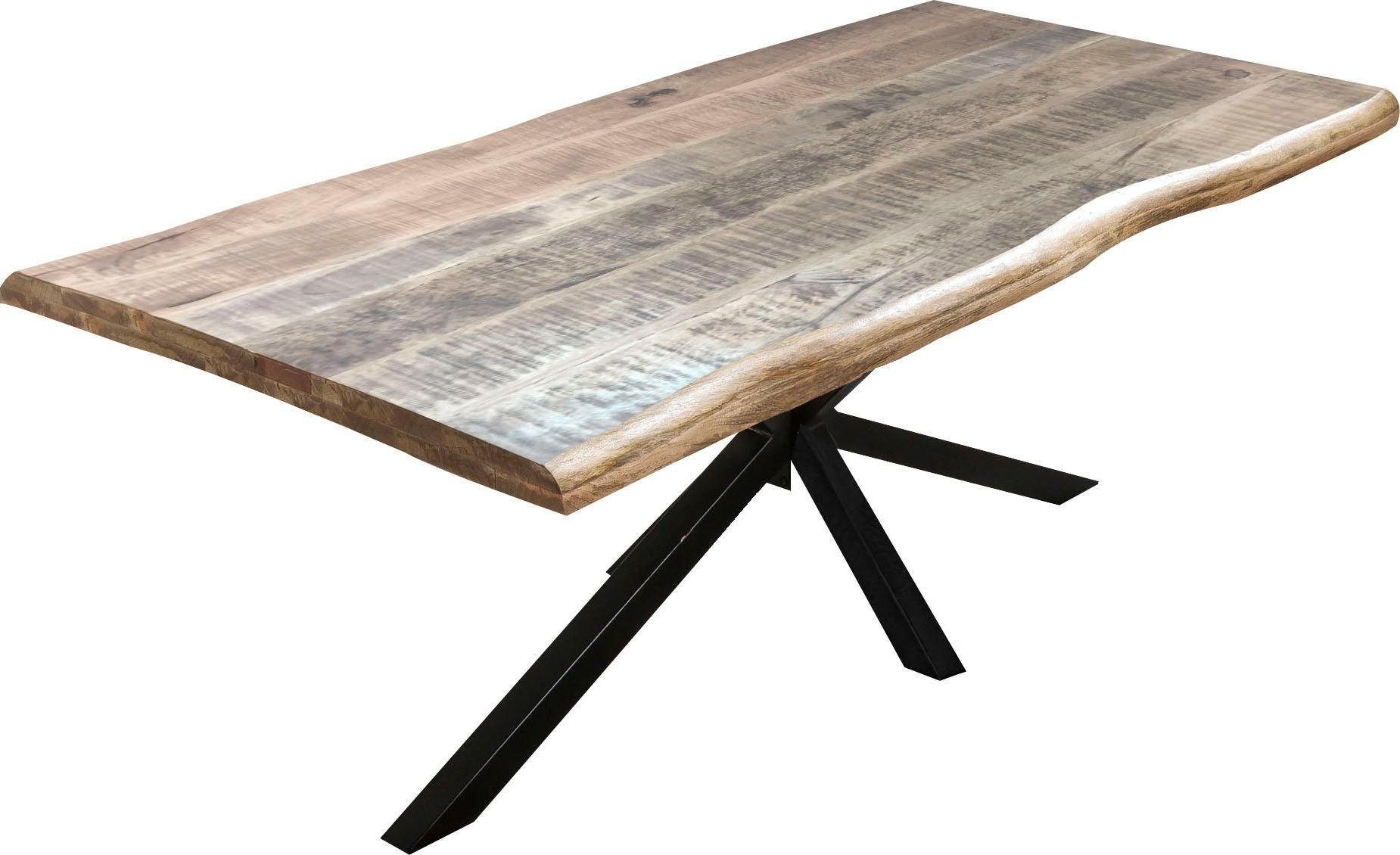 SIT Esstisch Tops&Tables, mit Baumkante wie gewachsen