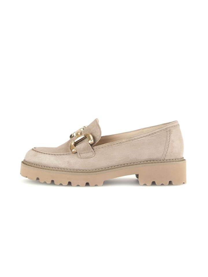 Gabor Fashion Loafer in beige günstig kaufen 42