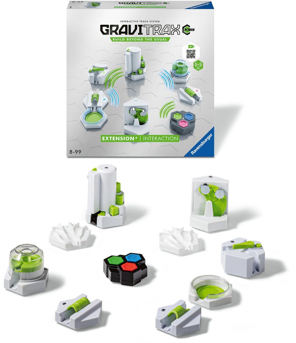 Ravensburger Kugelbahn-Bausatz GraviTrax® Power Extension Interaction, Made in Europe, FSC® - schützt Wald - weltweit