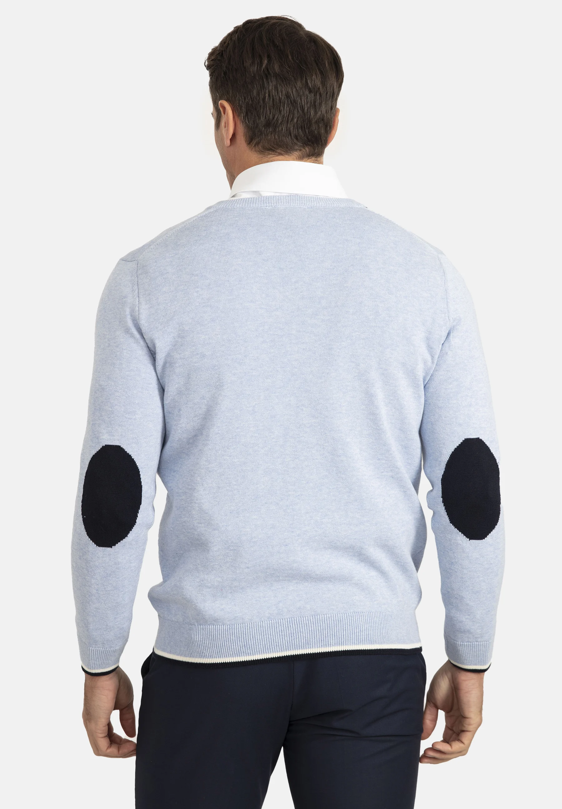 Suéter Williot ARM PACTH DETAIL V-NECK