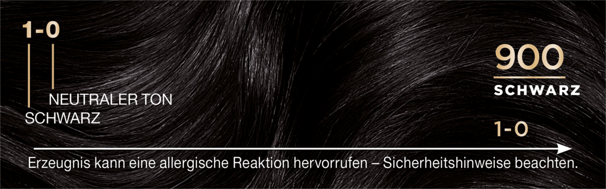 Haarfarbe 900 Schwarz, 1 St