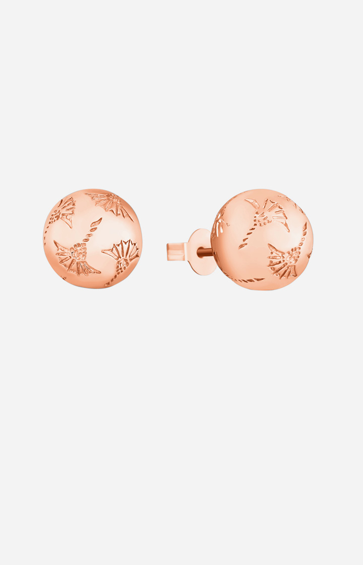 Ohrstecker in Rosé