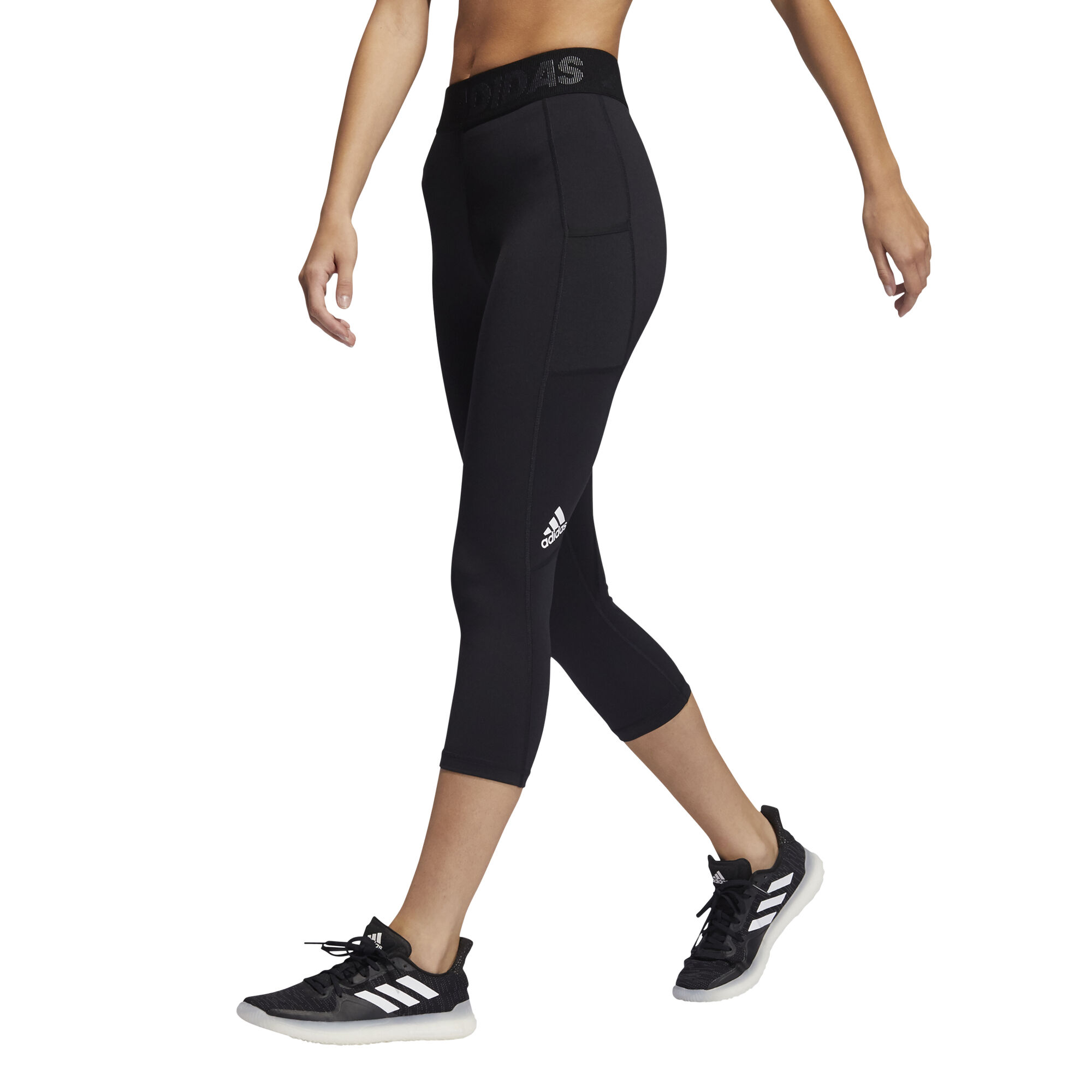 3/4 3 Bar Tight Damen - Schwarz