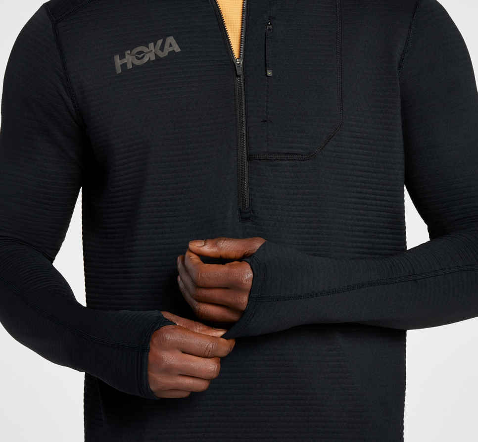 1/2 glidelås Black
