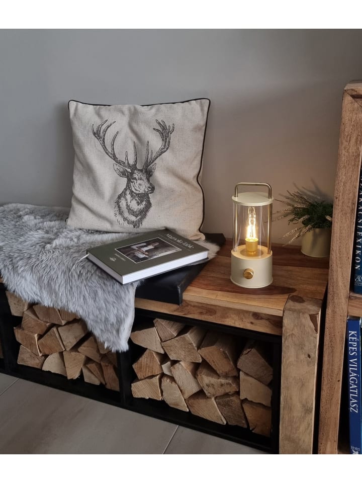 Coen Bakker LED Laterne Lampe dimmbar Warmweiß IP44 Innen & Außen 25x11cm in Sand günstig kaufen onesize