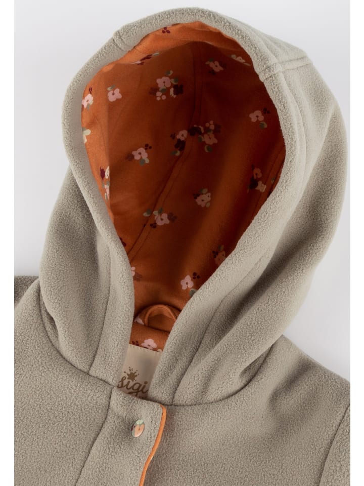 Sigikid Fleecemantel pink cockatoo in Salbeigrün günstig kaufen