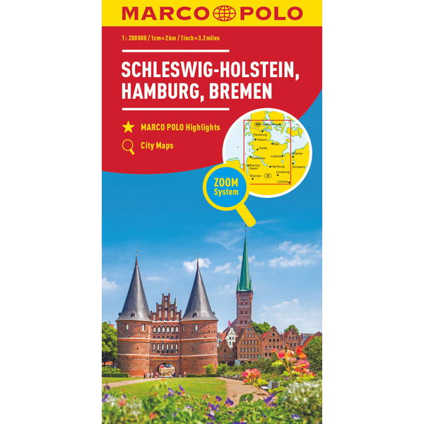 REGIONALKARTE DEUTSCHLAND BLATT 01 SCHLESWIG-HOLSTEIN - Straßenkarte