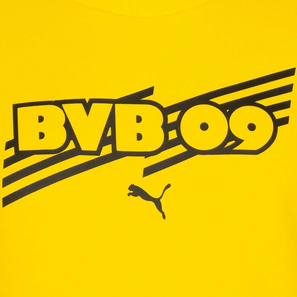 Borussia Dortmund BVB PUMA FtblCore Crew Damen Sweatshirt 759987-01