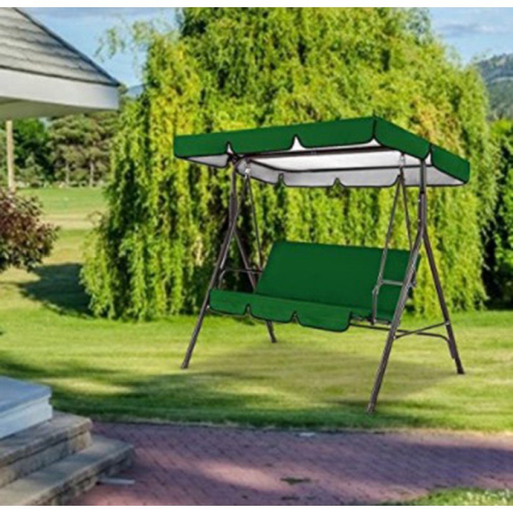 Fokelyi Hollywoodschaukelersatzdach Ersatz-Schaukel Sitzbezug,Sitzbezug für Gartenstuhl,150*50*10cm