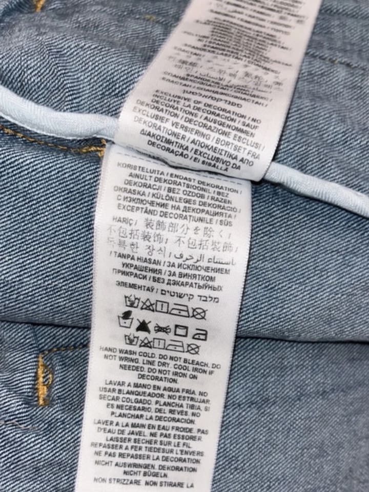 Guess Jeans Jeansjacke in Blau günstig kaufen M