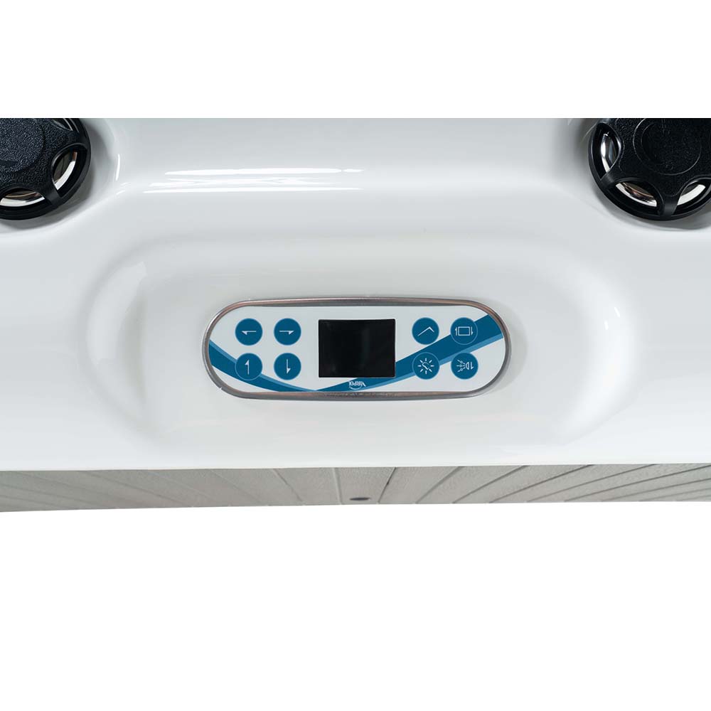 Home Deluxe Outdoor Whirlpool SEA STAR - mit Treppe und Thermoabdeckung
