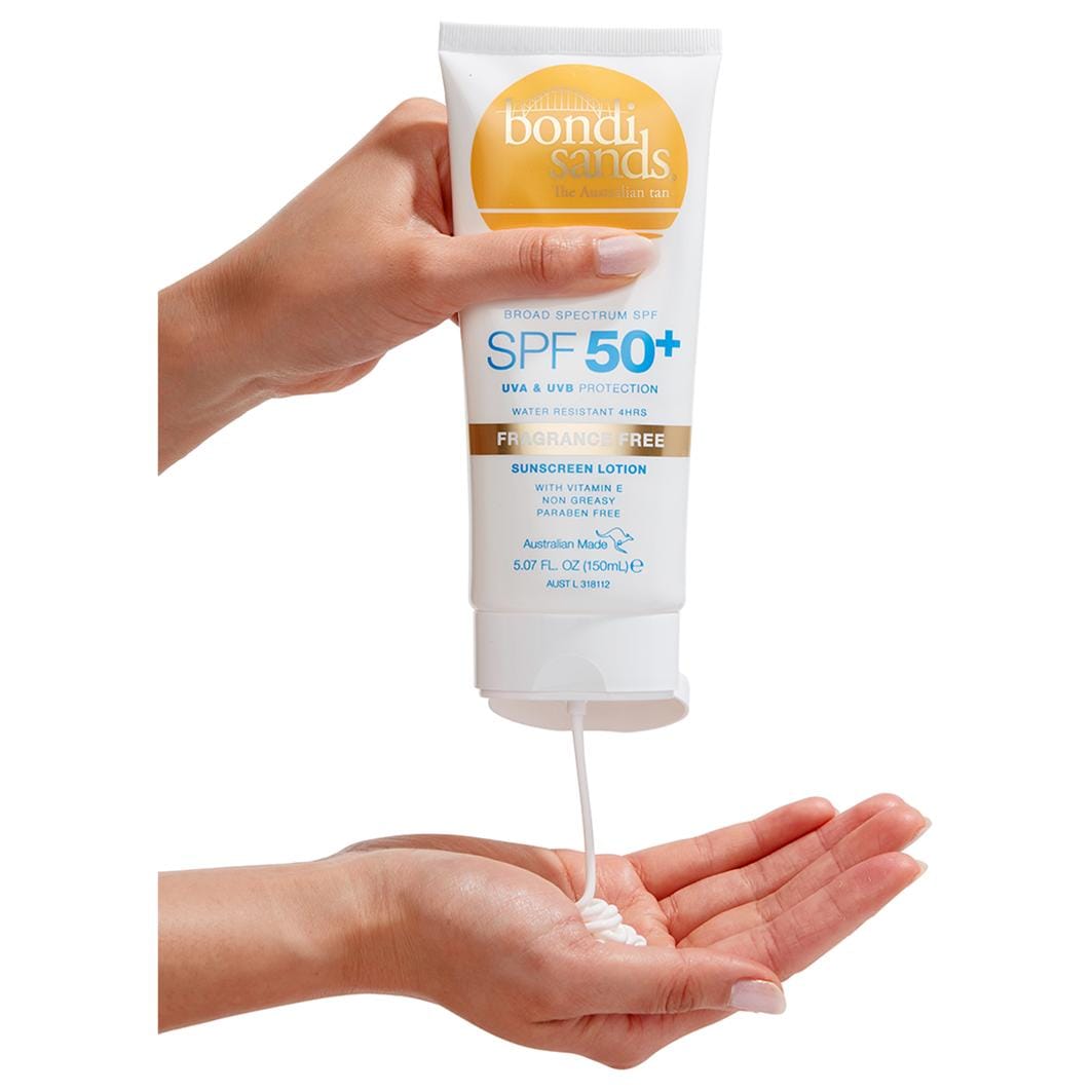 SPF 50+ Body Lotion Tube Fragrance Free