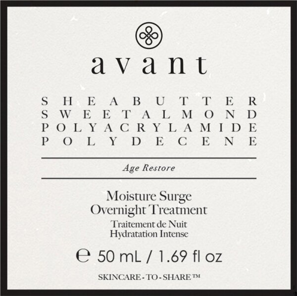Avant Age Restore Moisture Surge Overnight Treatment Gesichtsmaske
