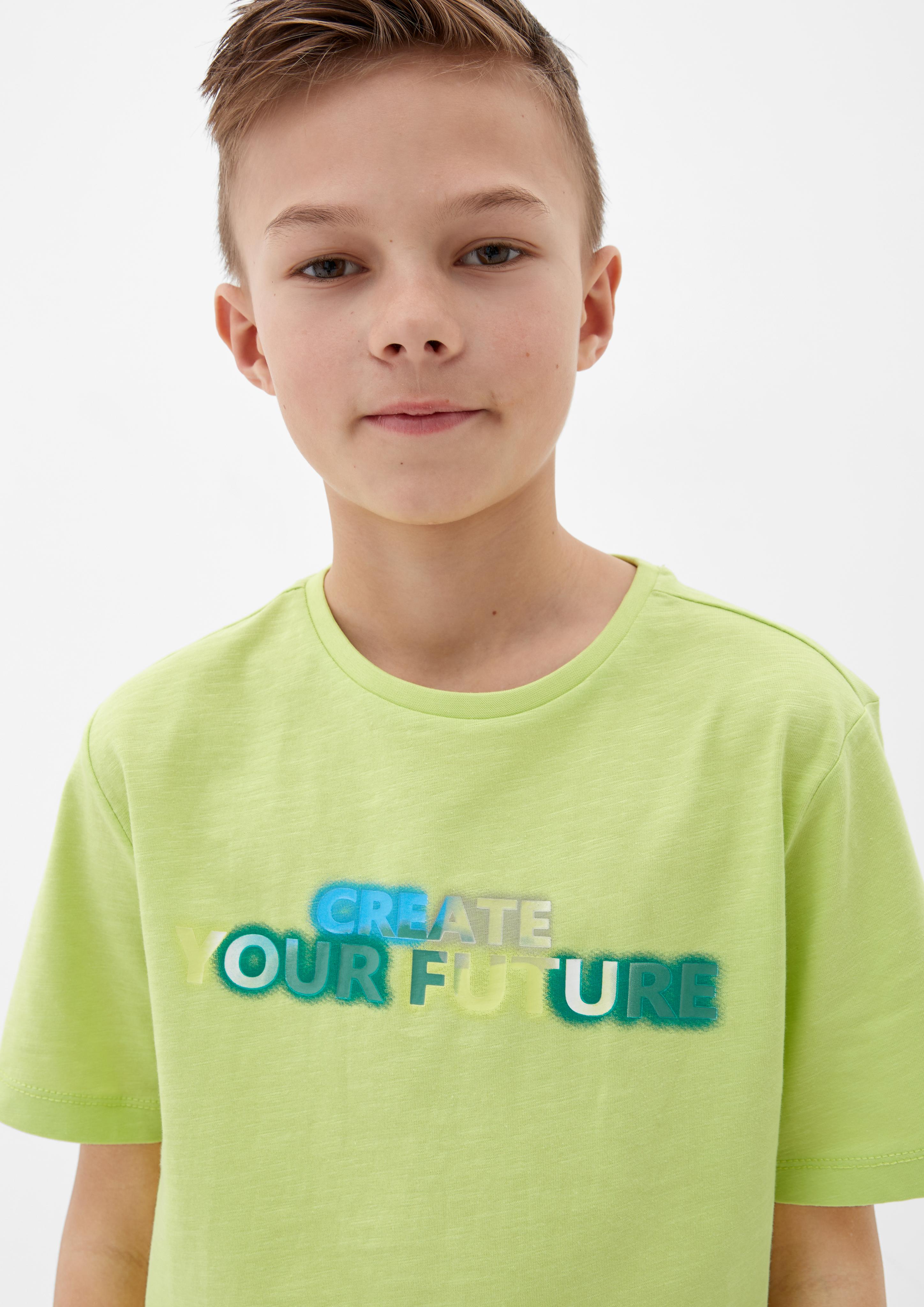 T-Shirt mit Statement-Print  2128283-7040