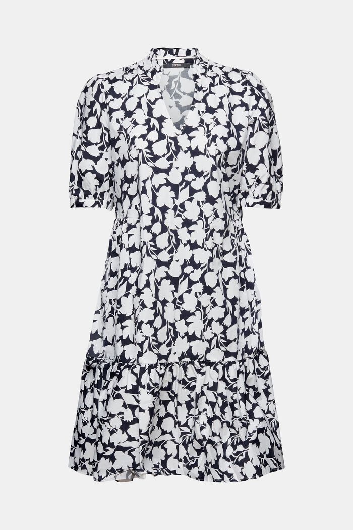 Minikleid aus Popeline
