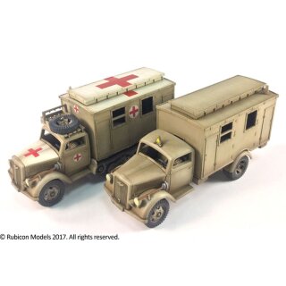 Sd.Kfz. 305/3a Box Body expansion kit (Einheitskoffer)