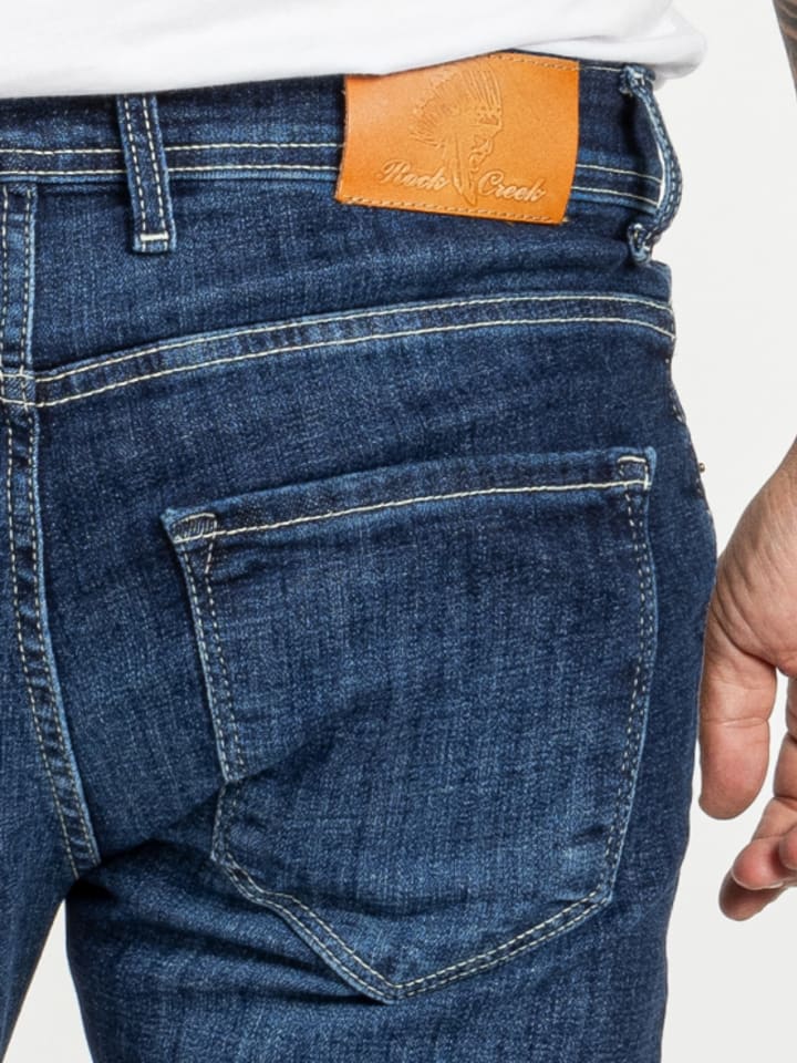 Rock Creek Jeans in Blau günstig kaufen